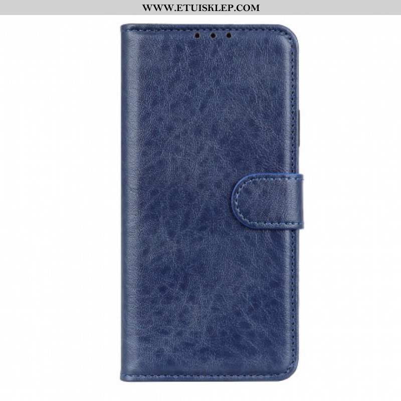 Etui Folio do Xiaomi Redmi Note 10 Pro Teksturowana Sztuczna Skóra